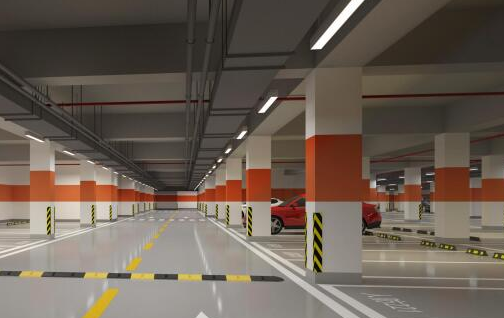 蘇州車位劃線解讀，車庫(kù)坡道彎道怎么劃線？